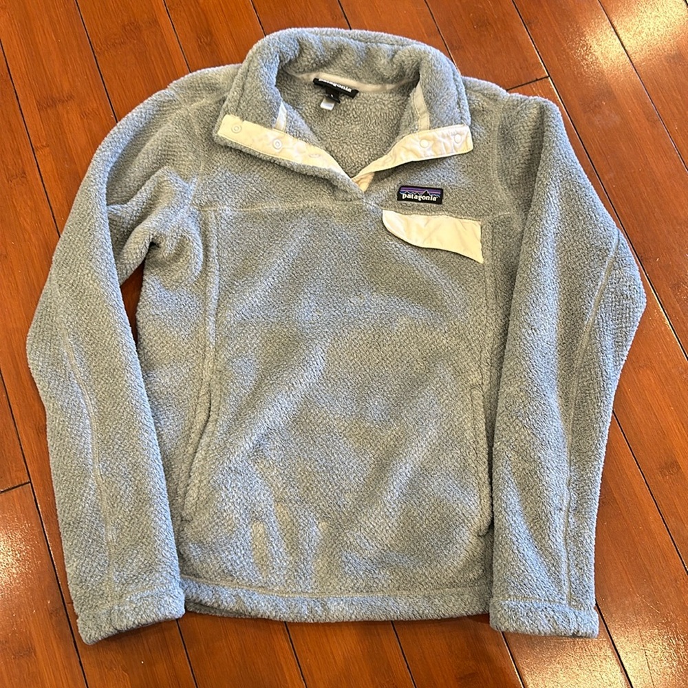 Patagonia Fleece Pullover Retool Snap-t Quarterzip Sweater Women’s Small